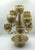 Rare Nine lotus shaped candle holder to elevate the design status of your living space. This vintage candelabra will...