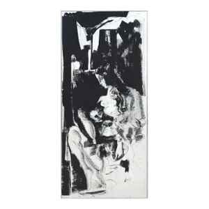 Mother Nursing Baby, Ronald Denitto India Ink on Paper, Signed 'devitto' L.r.