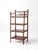 This antique bamboo étagère dates to the late 19th to early 20th century and features four tiered shelves with shaped...