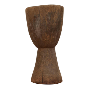 Large 19th Century European Wood Mortar