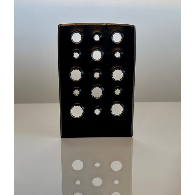 Modernist Sculptural Bookends in Steel, Germany 1950s, Set of 2 For Sale - Image 15 of 18