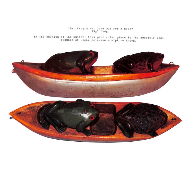 White "Michigan's Master Carver: Oscar W. Peterson, 1887-1951" 1987 Fritz, Ronald (Signed) For Sale - Image 8 of 12