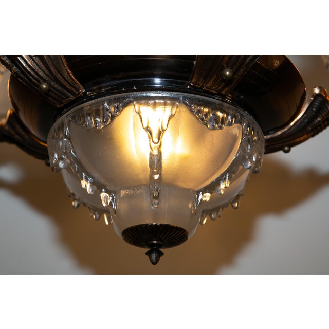 Art Deco Lamp from Ezan, France, 1930s For Sale - Image 3 of 15