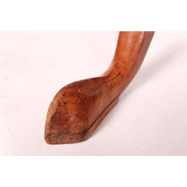 Brown George III Mahogany Tilt Top Table For Sale - Image 8 of 12