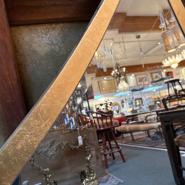 In the Style of Christopher Guy Diamond Wall Mirror For Sale - Image 12 of 12