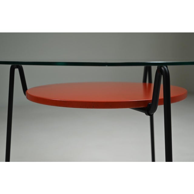 Black 535 Mug Table by Wim Rietveld for Gispen, 1950s For Sale - Image 8 of 9