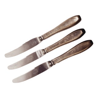19th Century Fruit Knives from Fraget, Poland, Set of 3 For Sale