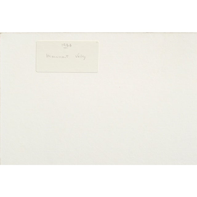1980s Unknown Contemporary Landscape Photograph "Monument Valley" #2 1984 For Sale - Image 5 of 6