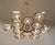 Not Yet Made - Made To Order 21st Century Honeycomb Natural Brass Clear Murano Chandelier by Fabio LTD For Sale - Image 5 of 7