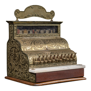 Late 19th Century "Michigan" Model Cash Register by National