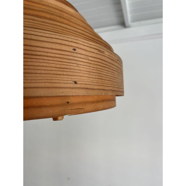 Pine Pendant Lamp by Hans Agne Jakobsson for Ellysett, 1960s For Sale - Image 13 of 14