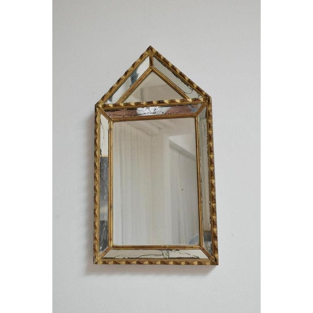 Vintage Pedestal Mirrors by Pierre Dariel, 1940s, Set of 2 For Sale - Image 3 of 6