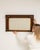 Brown 19th Century France Brown Wood Mirror For Sale - Image 8 of 8