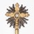 Gold 1 French Baroque Style Hand Carved Giltwood Processional Cross For Sale - Image 8 of 13