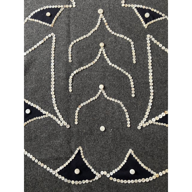 Northwest Style Indian Button Blanket For Sale - Image 10 of 12