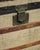 French Antique French Travel Trunk For Sale - Image 3 of 11