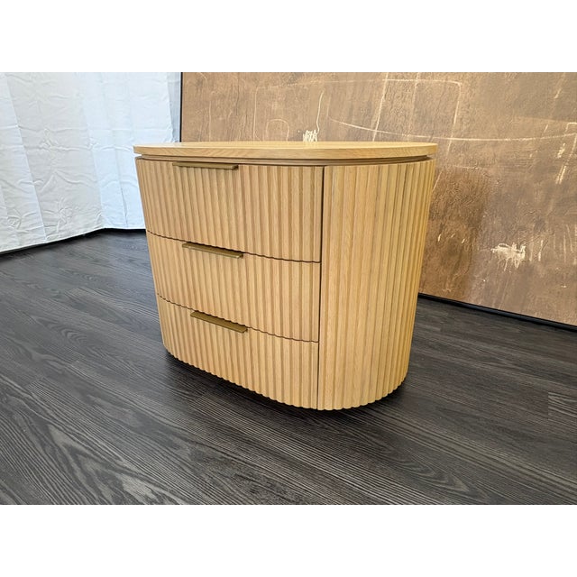 Rh Byron Closed Nightstand – 32" Light Oak | Designed by Harrison & Nicholas Condos For Sale - Image 17 of 18