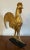 Antique 19th Century American Folk Art Gilt Swell Body Copper and Zinc Rooster Weathervane For Sale - Image 12 of 12
