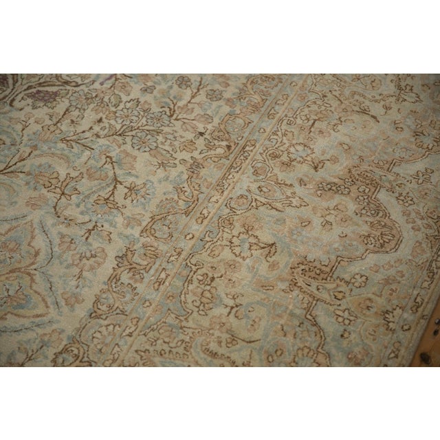 Vintage Distressed Kerman Carpet - 9'8" x 16'11" For Sale - Image 15 of 15