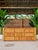 Vintage Restored Waterfall Split Rattan 9-Drawer Dresser For Sale - Image 11 of 12