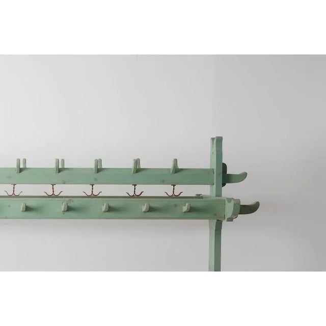 Antique Clothes Rack in Pine, Northern Sweden, 1890s For Sale - Image 4 of 10