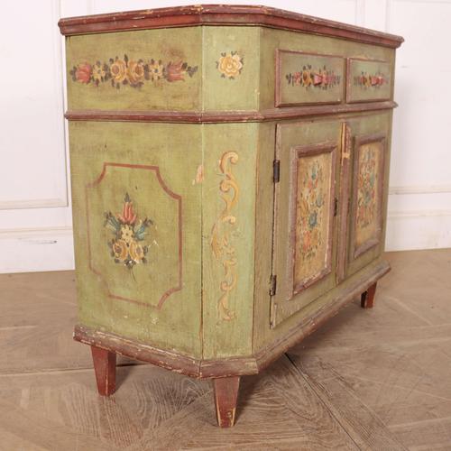 Scandinavian Painted Buffet in Pine For Sale - Image 13 of 14