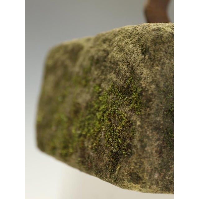 Victorian Cast Iron Horse Boot Scraper on Original Yorkshire Stone Base, 1890 For Sale - Image 9 of 12