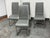 Gray Symphony Cantilever Dining Chairs, Set of Four For Sale - Image 8 of 12