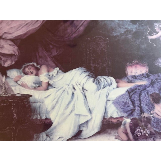 Modern After Francesco Vinea “Un Rêve D’Amour” (Dream of Love) 1896 Print For Sale - Image 4 of 5