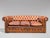 Antique Victorian Three-Seater Chesterfield Sofa in Brown Leather, 1880 For Sale - Image 12 of 12