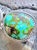 Animal Skin Roie Jaque Navajo Sterling Silver Turquoise Megalodon Tooth Pendant Necklace For Sale - Image 7 of 18