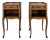 Louis XV Style Bedside Tables in Cherrywood, Set of 2 For Sale
