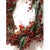 2020s Winter Berries Door Wreath Realistic Red Cardinal‎ Egg Nest Holiday Ice Crystals For Sale - Image 5 of 15