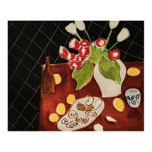 1946 After Henri Matisse "Still Life. Tulips and Oysters", First Edition Period Parisian Lithograph
