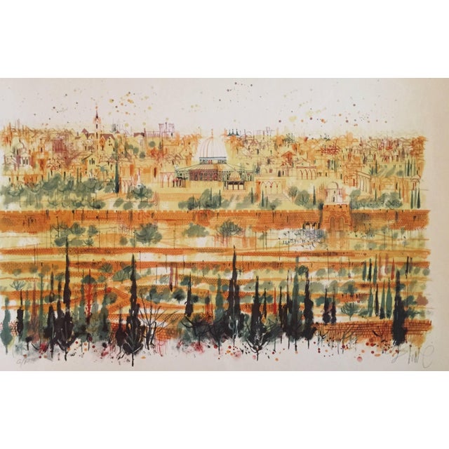 Modern Shmuel Katz, The Old City of Jerusalem For Sale - Image 3 of 7