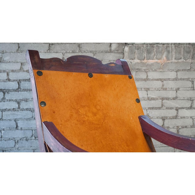 Animal Skin Clara Porset Style Mexican Butaque Chair For Sale - Image 7 of 18