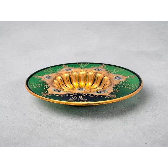 Murano Glass Tre Fuochi Centerpiece, 1970s For Sale - Image 9 of 10