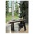 Aldo Bakker Wood Console Table, Dark Green Color attributed to Karakter For Sale - Image 13 of 14