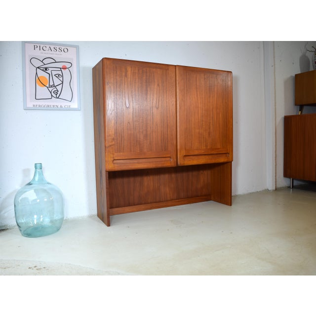 Danish Teak Highboard by Kollund Möbler, 1970s For Sale - Image 6 of 9