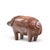 Mid 20th Century Dimitri Omersa Mid Century English Leather Pig Ottoman For Sale - Image 5 of 9