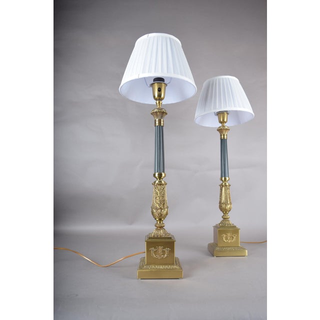 Vintage Table Lamps by Einar Bäckström for Maison Jaspers, 1950s, Set of 2 For Sale - Image 14 of 18