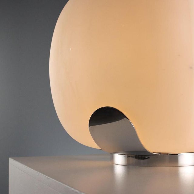 Vintage Flower Lamp, 1960s For Sale - Image 4 of 8