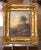 Late 19th Century 19th C. French Pastoral Landscape Painting on Board With Glass in Gilt Frame For Sale - Image 5 of 7