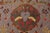 2020s Boho Chic Turkish Tulip Chenille Gray Red Decorative Throw Pillow - a Pair For Sale - Image 5 of 7