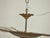 Mid 20th Century Spanish Midcentury Gilt Metal Sunburst Chandelier with Wavy Rays For Sale In Atlanta - Image 6 of 12
