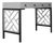 Chippendale Writing Desk - Light Gray For Sale