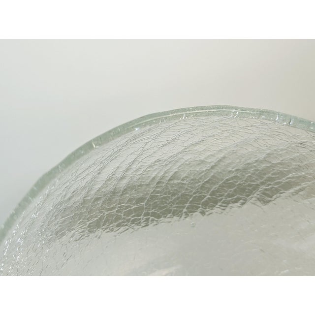 Vintage Clear & Grey Glass Punch Set, 1970s, Set of 10 For Sale - Image 13 of 14