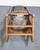 Canadel Furniture Solid Oak Mission Style Arts & Crafts Dining Side Chair W. Leather Seat 80110 - Made in Canada For Sale - Image 9 of 11