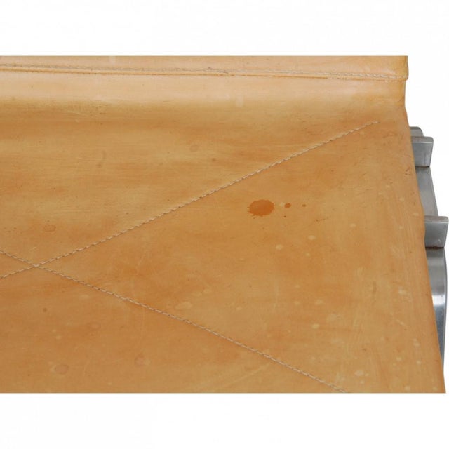 PK-22 Chair in Natural Leather by Poul Kjærholm, 1990s For Sale - Image 9 of 18
