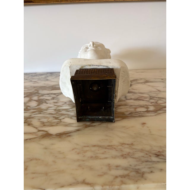 Vintage Sevres Bisque Porcelain Bust of Empress Marie-Louise For Sale - Image 12 of 12